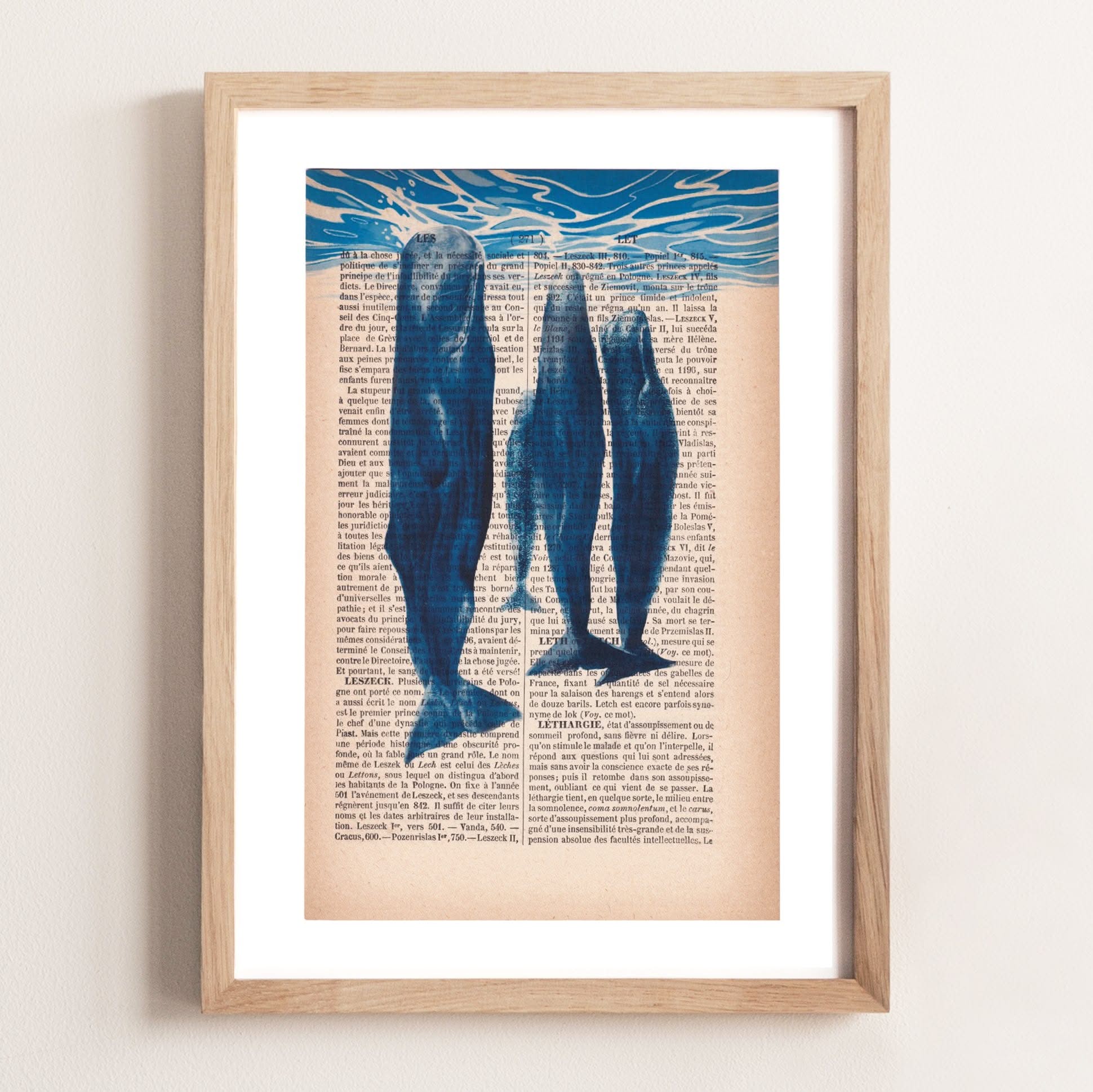 Upcycled Book Pages
